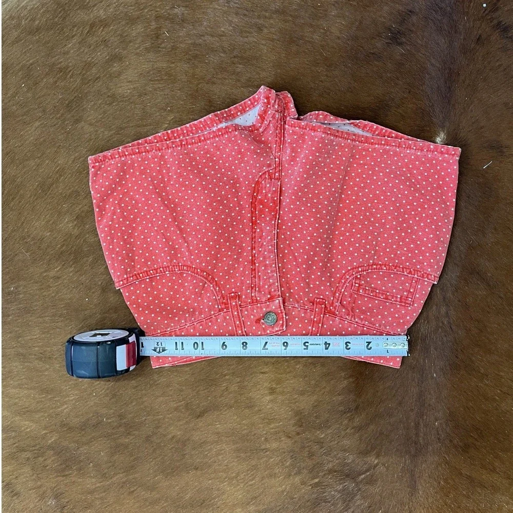 Moschino‎ Jeans Vintage Red Polka Dot Shorts